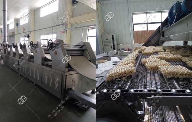 Fried Instant Noodle Production Line Sold to Bangladesh