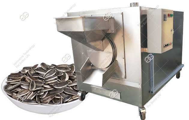 Stainless Steel Cocoa Bean Roasting Machine|Melon Seeds Roaster 180KG/H