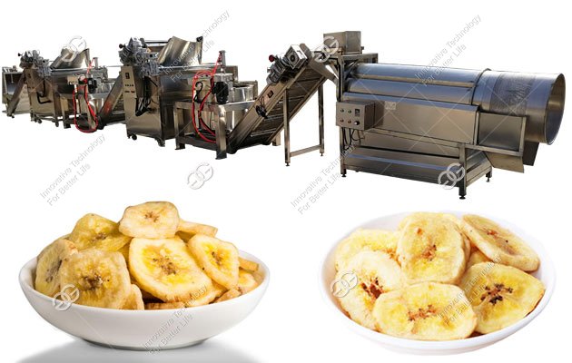 High Quality Plantain Chips Processing Machine Plant 1000KG/H