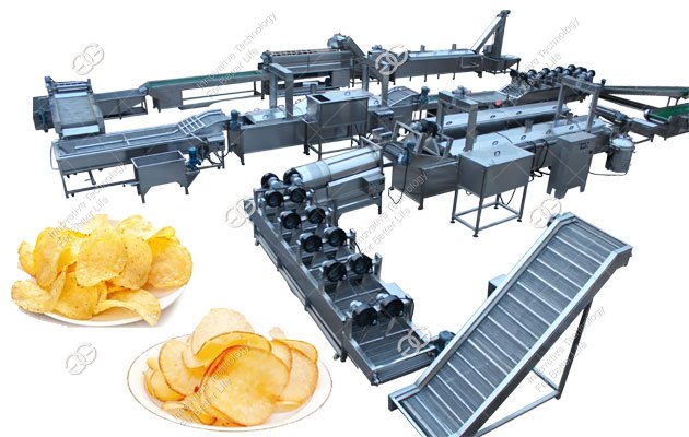 <b>Cassava Chips Making Machine|Potato Chips Processing Plant 30</b>