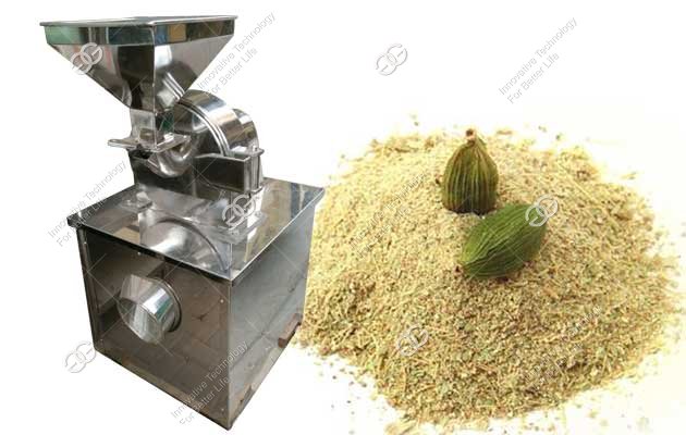 Dry Cardamom Powder Grinding Machine|Nutmeg Spice Grinder Man