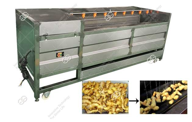Ginger Cleaning Machine|Cassava Washing and Peeling Machine Nigeria