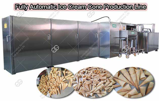 <b>GELGOOG Fully Automatic Ice Cream Sugar Cone Production Line</b>