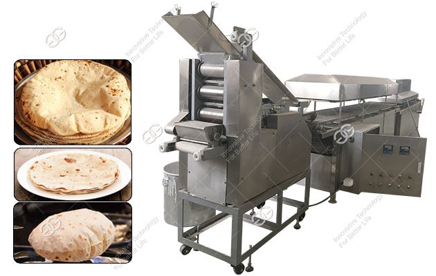 Automatic Indian Phulka Roti Making Machine for Commercial