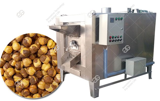 100KG/H Industrial Chana Roaster Machine|Chickpea Roasting Machine Electric