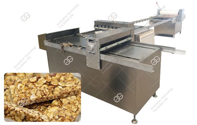 Industrial Peanut Brittle Bar Forming and Cutting Machine