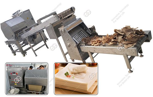 Thin Spring Roll Sheet Machine|Chinese Peking Duck Wrapper Eq