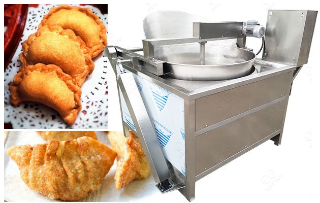 Automatic Gyoza Fryer Machine|Fried Dumpling Machine 0-300℃