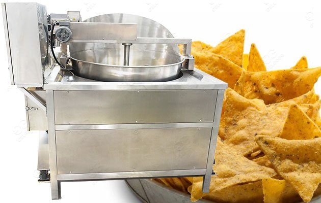 Conveyor Flour Chips Fryer Machine|Kaimati Dough Frying Machi