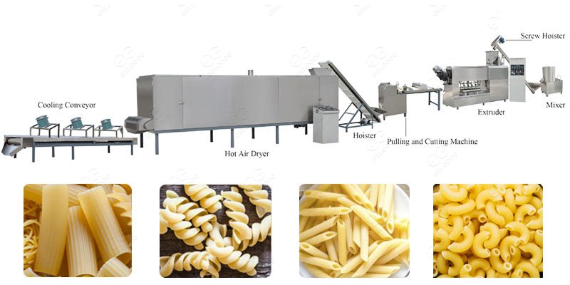 Automatic Macaroni Production Line For Bucatini Business