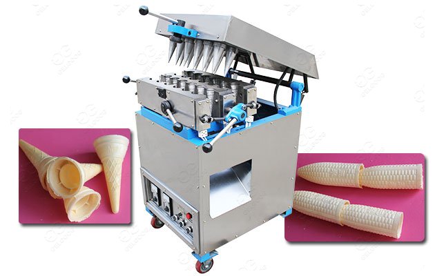 <b>12 Mould Commercial Ice Cream Cone Maker Machine For Sale</b>