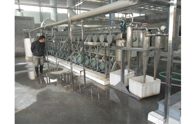 Potato Starch Processing Line 1000kg/h