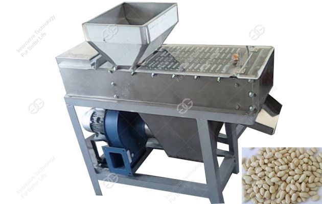 dry type peanut peeler machine