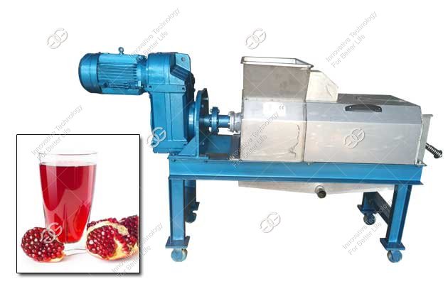 how to make pomegranate juice with a machine