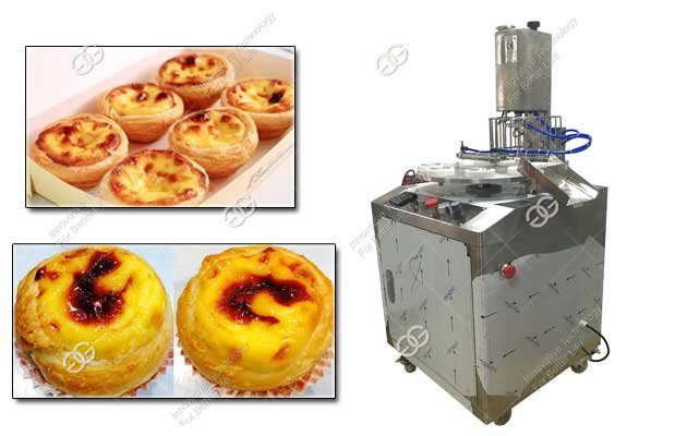 machine making portuguese egg tarts