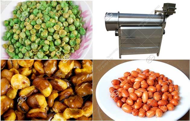 peanut green peas seasoning machine