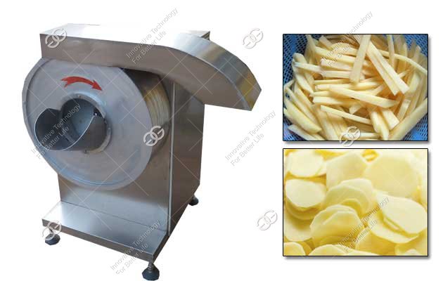 french fries cutting machine