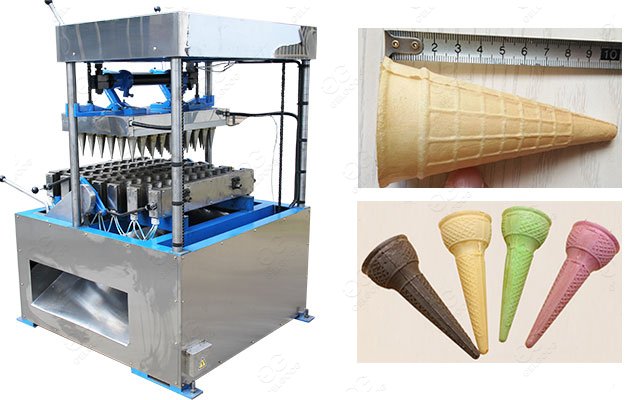 Best Ice Cream Wafer Cone Making Machine with Different Molds