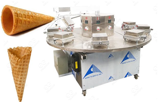 Ice Cream Waffle Cone Manufacturing Machine