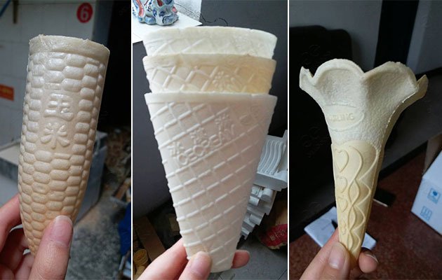 Making Different Types of Ice Cream Cones