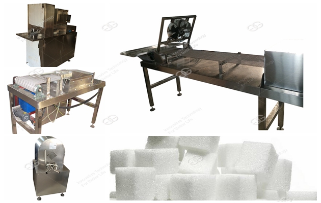 which machines need in the production of cube sugar?