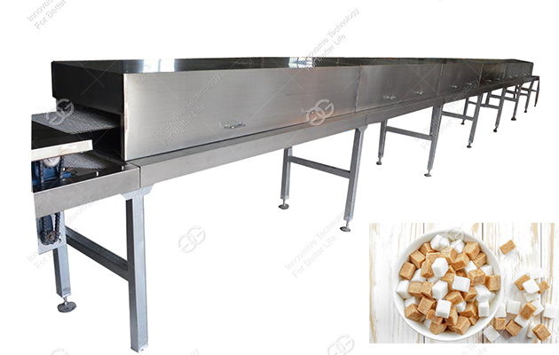 Stainless steel cube sugar infrared drying tunnel prices