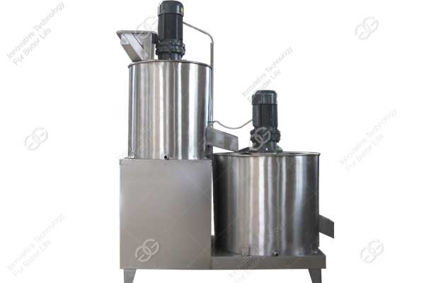 The working principle of the sesame peeling machine