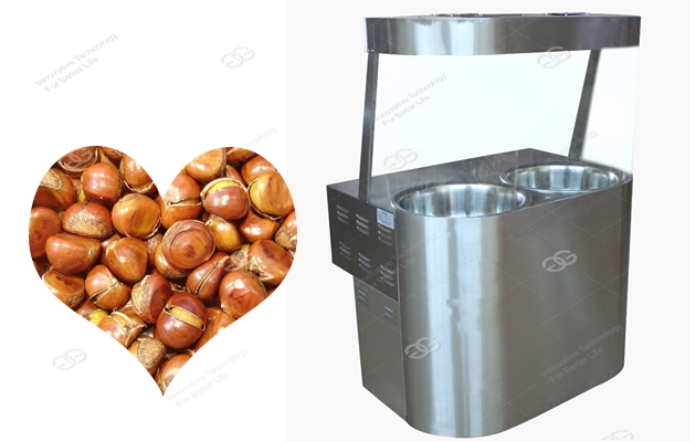 Chestnut frying machine business advantage is obvious