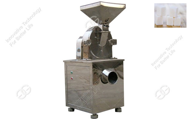 How to operate the sugar grinder machine?