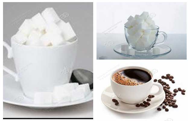 How to make cube sugar?