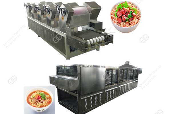 Instant noodle production line production process 