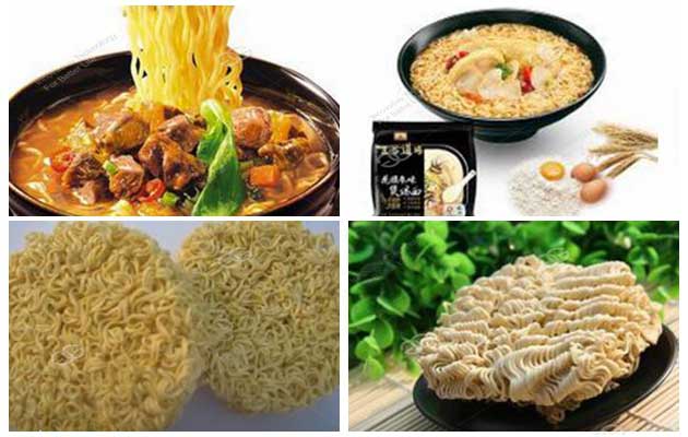 Non-fried instant noodles high nutritional value