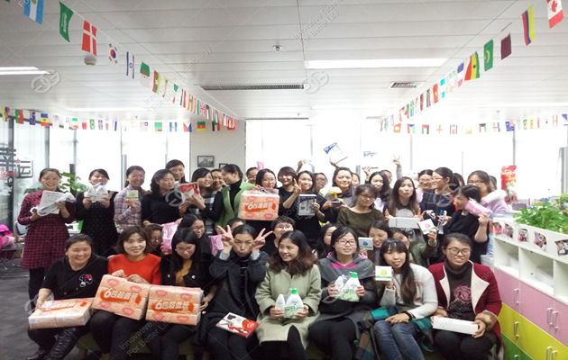 All Employees Waiting for Watching Movie 