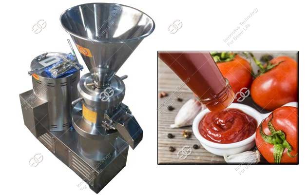 How is Tomato Sauce Processed with a Grinder?