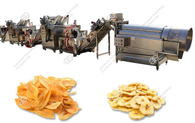 Price of Automatic Banana Chips Making Machine 1000KG/H