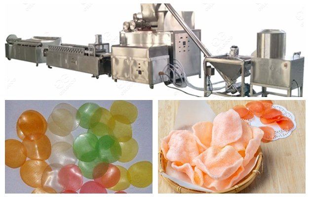 High Quality Shrimp Puffs Snacks Making Machine in Low Price