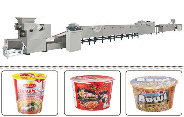 <b>Fried Bowl Instant Noodle Production Line Price Customized</b>