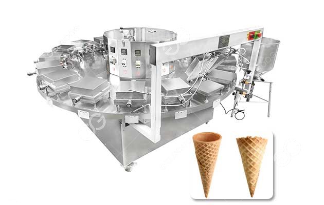 500PCS/H Ice Cream Waffle Cone Manufacturing Machine Price