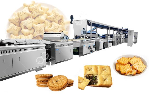 Complete Biscuit Production Line Multiple Purposes