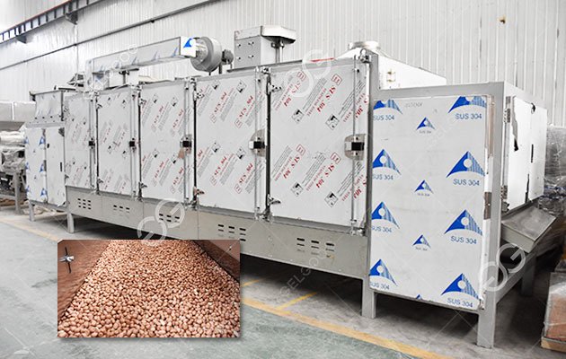 Continuous Peanut Roaster Machine was Shipped to Kenya