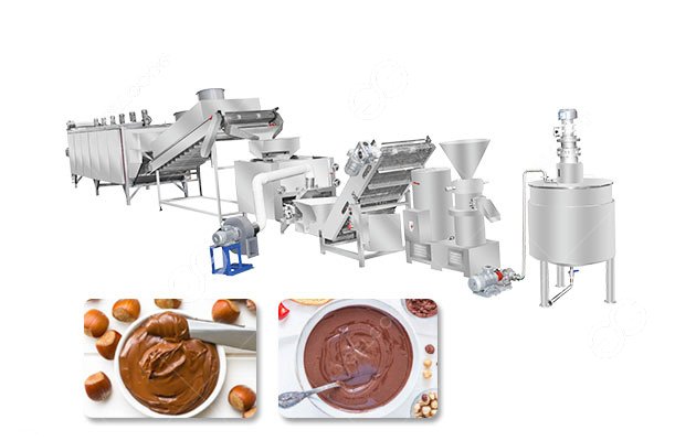 Automatic Hazelnut Spread Paste Production Line Supplier
