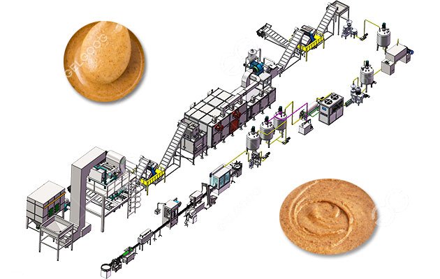 Gelgoog Almond Butter Manufacturing Line Manufacturer