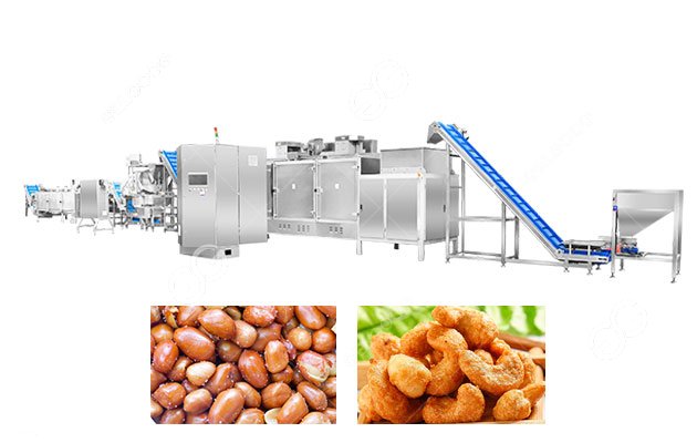 Complete Salted Peanut Cashew Making Machine GELGOOG