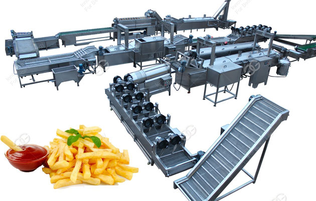 Frozen French Fries Processing Line Manufacturer