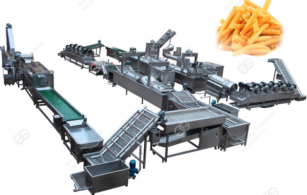 Frozen French Fries Processing Line