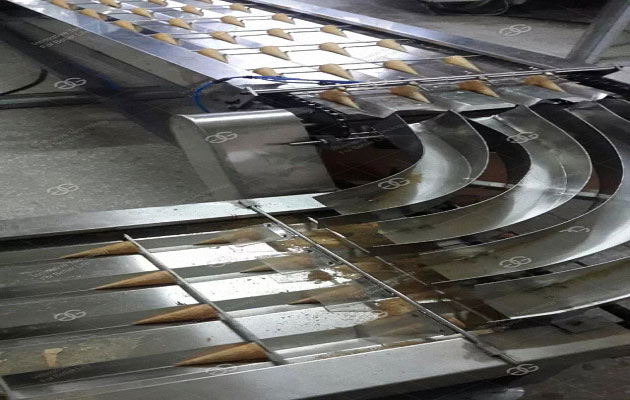 Full Automatic Ice Cream Cone production line