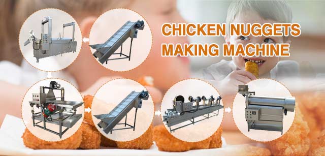 Potato chips / Chicken nuggets making machine
