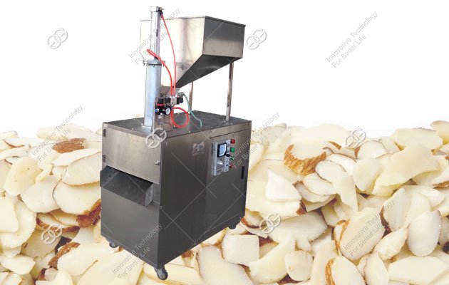 almond slice cutting machine