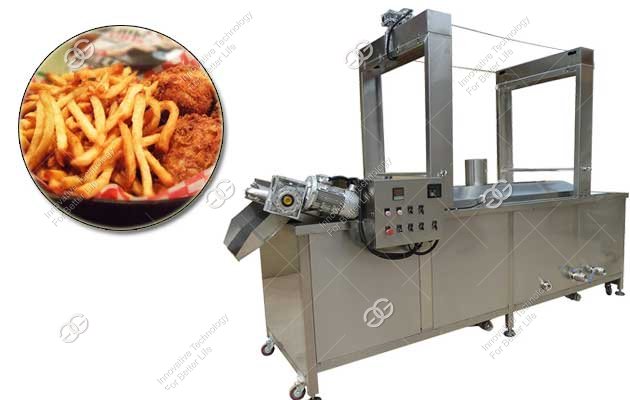 snacks continuous frying machine
