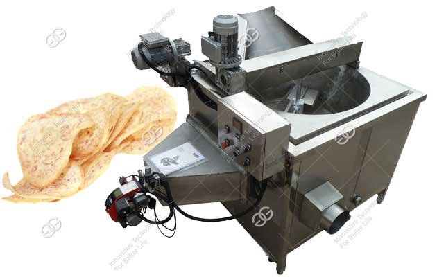 taro chips frying machine